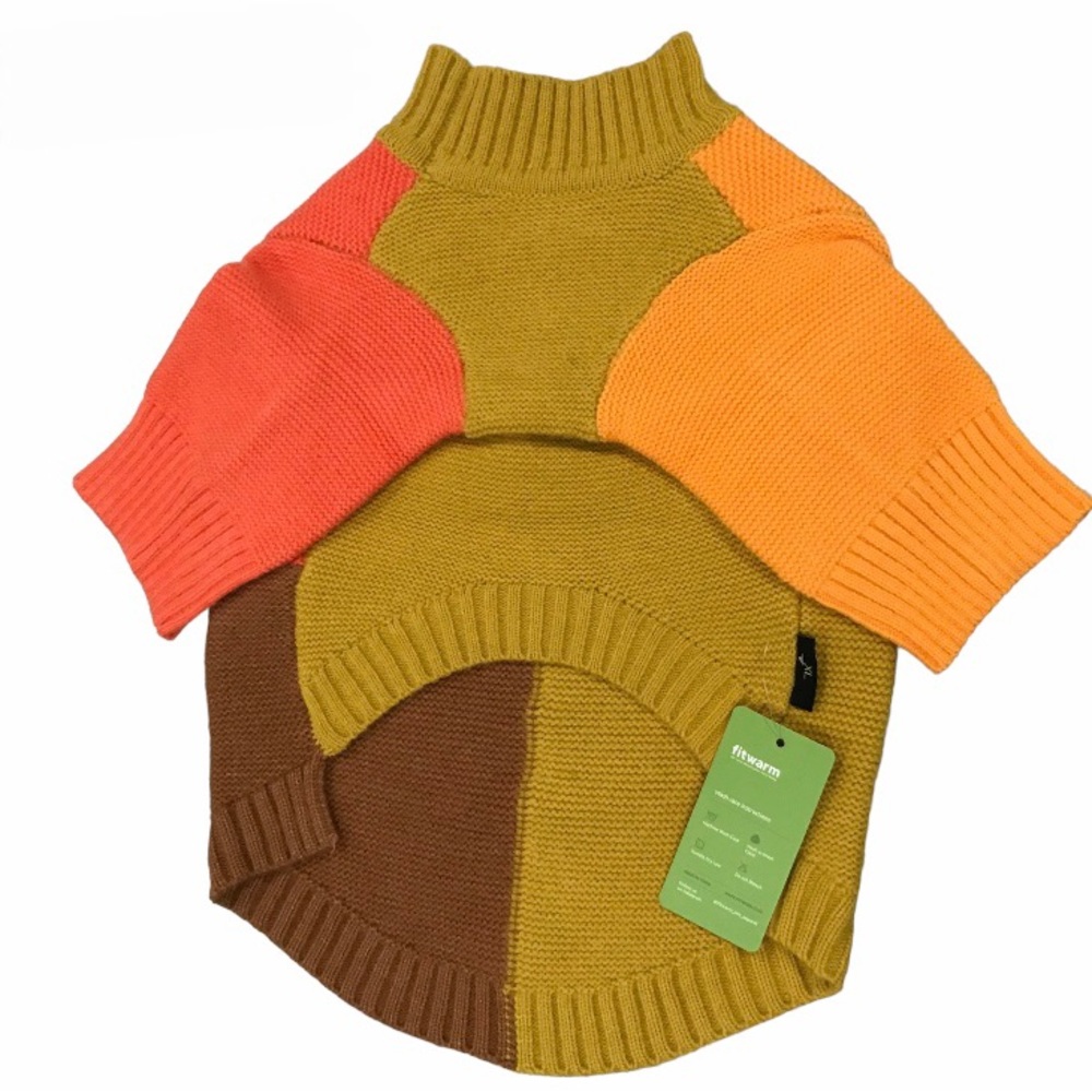 New XL Dog Sweater Fall by FitWarm Dog Clothes Beagles Spaniel Schnauzer Bulldog - Picture 5 of 7